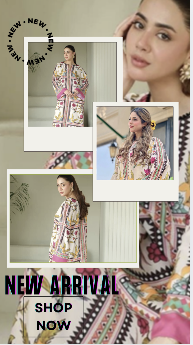 Printed Silk Two-Piece shirt
