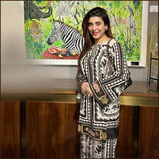 Luxurious Silk Print Coords | Exquisite Pakistani & Indian Fashion