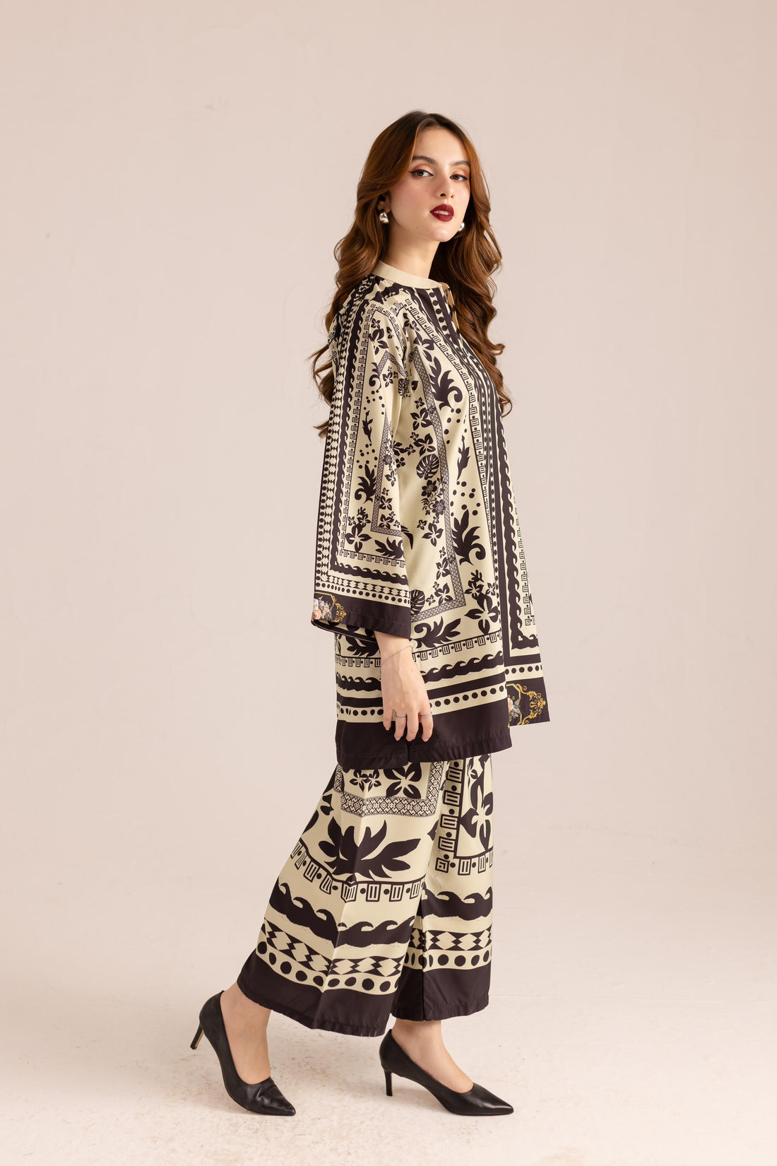 Luxurious Silk Print Coords | Exquisite Pakistani & Indian Fashion