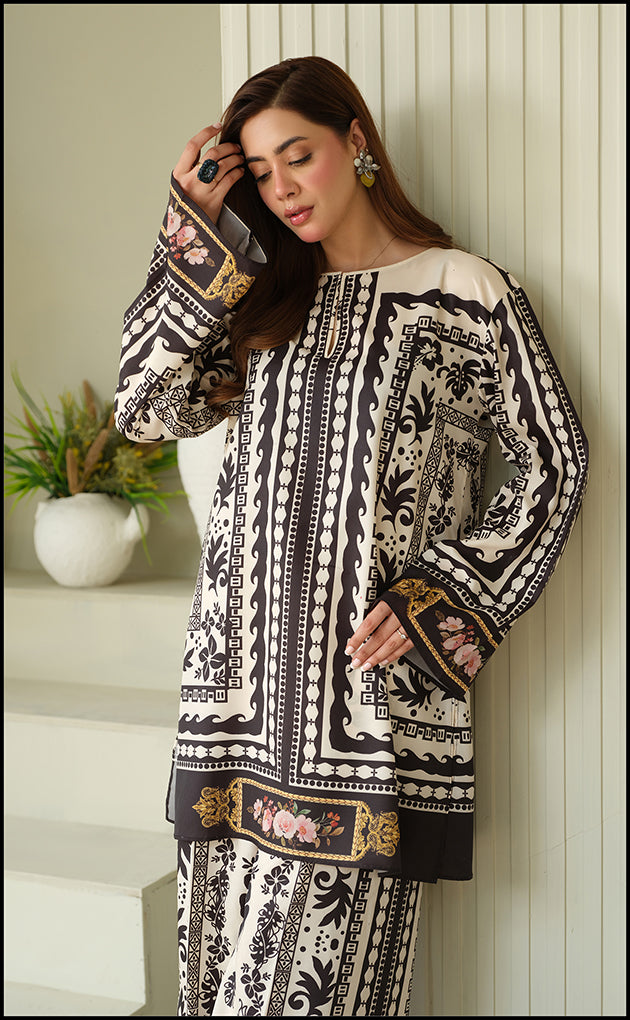 Luxurious Silk Print Coords | Exquisite Pakistani & Indian Fashion